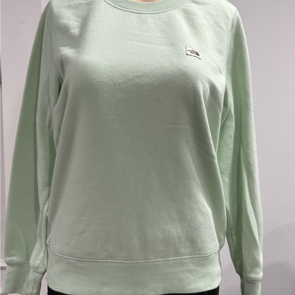 The North Face Light Green Sweatshirt